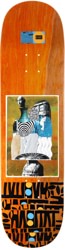 Habitat Kaue Portraits From The Edge 8.5 Skateboard Deck - orange