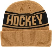 Hockey Stripe Beanie - gold