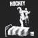 Hockey Jump Crew Sweatshirt - black - front detail