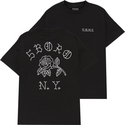 5boro Vintage Rose T-Shirt - black - view large