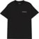 5boro Vintage Rose T-Shirt - black - front