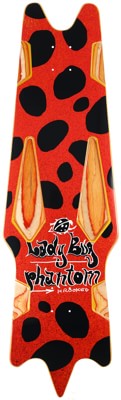 Krooked Lady Bug Phantom 11.02 LTD Skateboard Deck - red metallic sparkle - view large