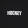 Hockey Undead Warrior Zip Hoodie - black - front detail