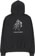 Hockey Undead Warrior Zip Hoodie - black - reverse