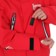 Thirtytwo Spring Break Powder Pintail Parka Jacket - red/black - cuff