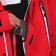 Thirtytwo Spring Break Powder Pintail Parka Jacket - red/black - alternate inside