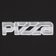 Pizza Piata T-Shirt - black - front detail