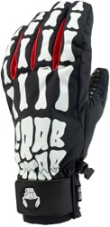 Crab Grab Five Gloves - bones
