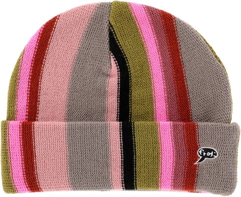 Frog Vertical Stripe Beanie - view large