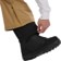 Thirtytwo Basement Bib Pants - black/tan - cuff