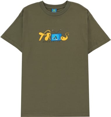 Frog Television T-Shirt - army - view large