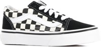 Vans Kids Old Skool Shoes - (primary check) black/white