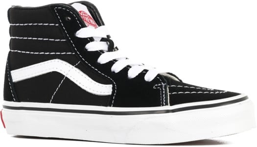 Vans Kids Sk8-Hi Shoes - black/true white - view large