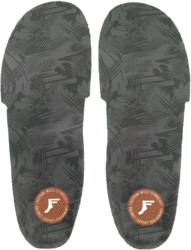 Footprint Gamechangers Elite Custom Orthotics Insoles dark grey camo Tactics