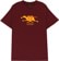 Passport Peaks & Valleys T-Shirt - maroon