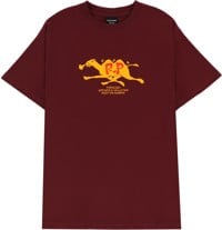 Passport Peaks & Valleys T-Shirt - maroon