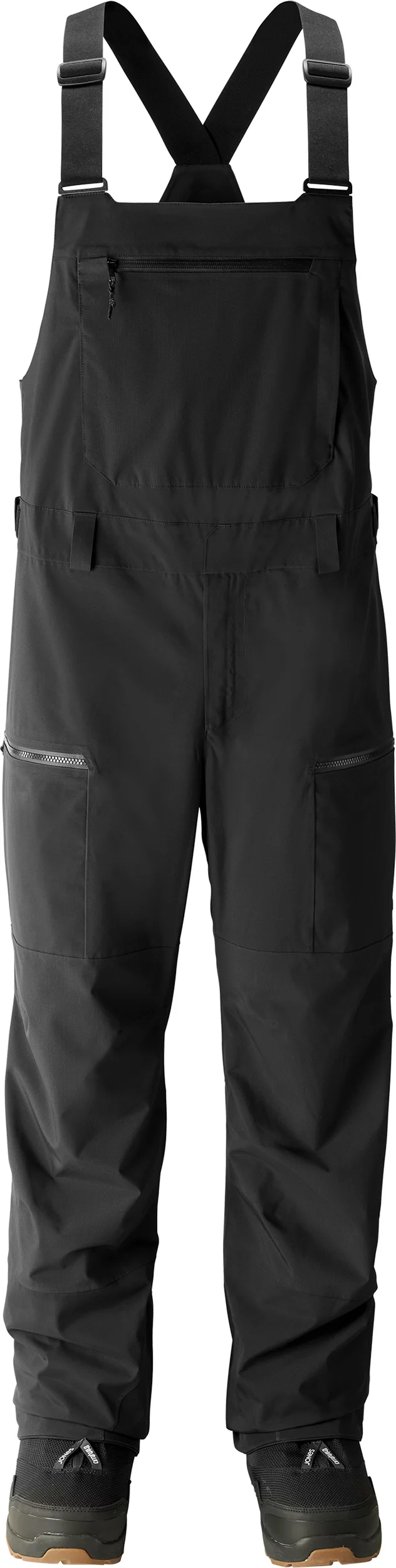 Jones MTN Surf Recycled Bib Pants - stealth black | Tactics