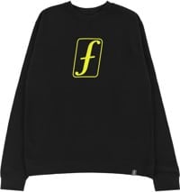 Forum F-Punched Crew Sweatshirt - black