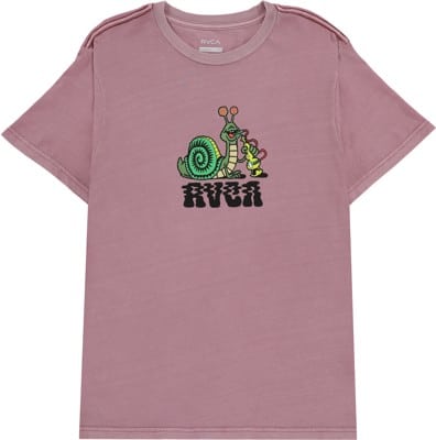 RVCA Hookah Snail T-Shirt - lavender - view large