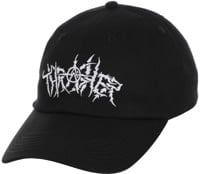 Thrasher Thorns Strapback Hat - black