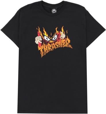 Thrasher Sucka Free By Neckface T-Shirt - black - view large