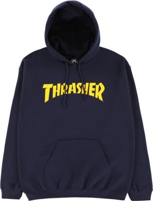 Thrasher Cover Logo Hoodie - navy - view large