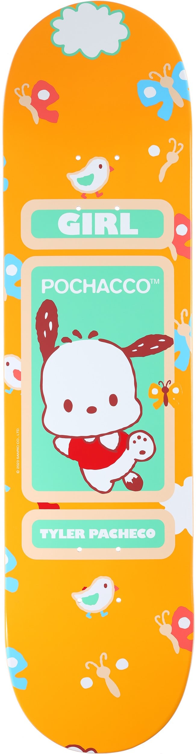 Girl Pacheco Sanrio Hello Kitty & Friends 8.5 Skateboard Deck Tactics