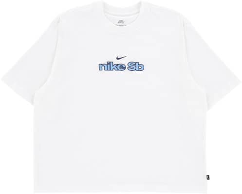 Nike SB Women's Logo Boxy T-Shirt - white - view large