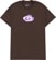 Gas Giants Giant Orbit T-Shirt - chocolate - front