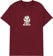 Top Heavy Entertainment Hard Wear T-Shirt - burgundy