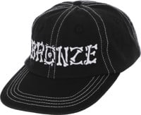 Bronze 56k Bones Snapback Hat - black