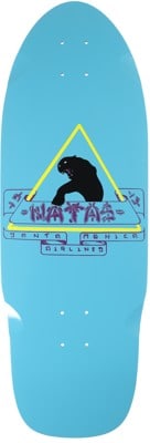 Santa Monica Airlines Natas Panther 10.0 1st Edition Skateboard Deck - blue - view large