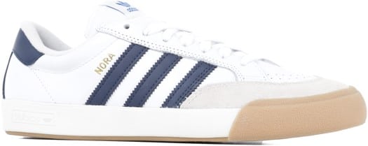 Adidas Nora Skate Shoes - footwear white/collegiate navy/chalk white - view large