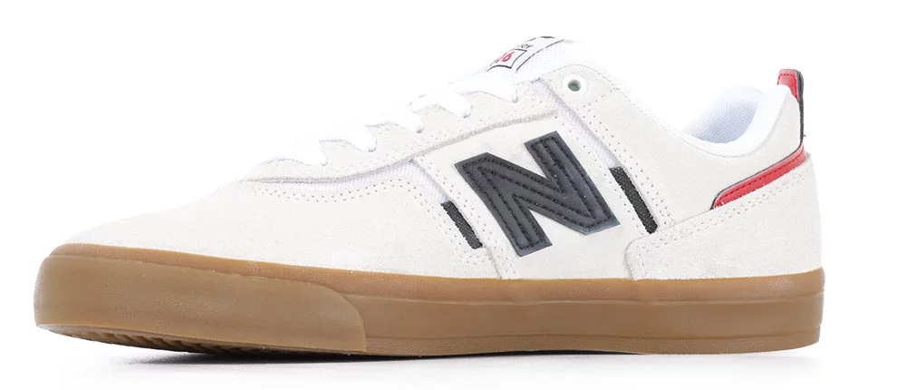 New Balance Mens Youth Big Boys 306 Skateboarding Shoes Size 6 White Multi NB# New Balance Numeric 306 Jamie Foy (White/Grey) NM306TWC  main image 3