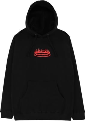 FlameTec Logo Hoodie - black/red - view large