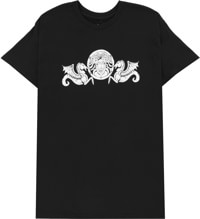 Metal Seahorse T-Shirt - black