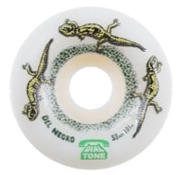 Dial Tone Wheel Co. Del Negro Amphibious Skateboard Wheels - white (101a)
