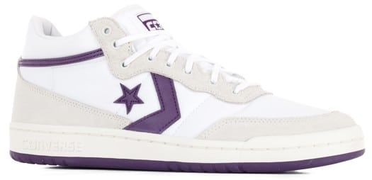 Converse Fastbreak Pro Skate Shoes - white/vaporous gray/purple - view large