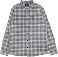 Volcom Caden Plaid Flannel Shirt - tower grey