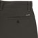 Volcom Billow Twill Pants - ashpalt black - reverse detail