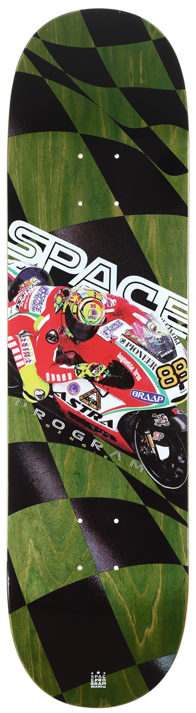 Space Program Team Braap 8.25 Skateboard Deck army Tactics