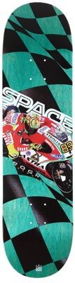 Space Program Team Braap 8.25 Skateboard Deck - teal - view large