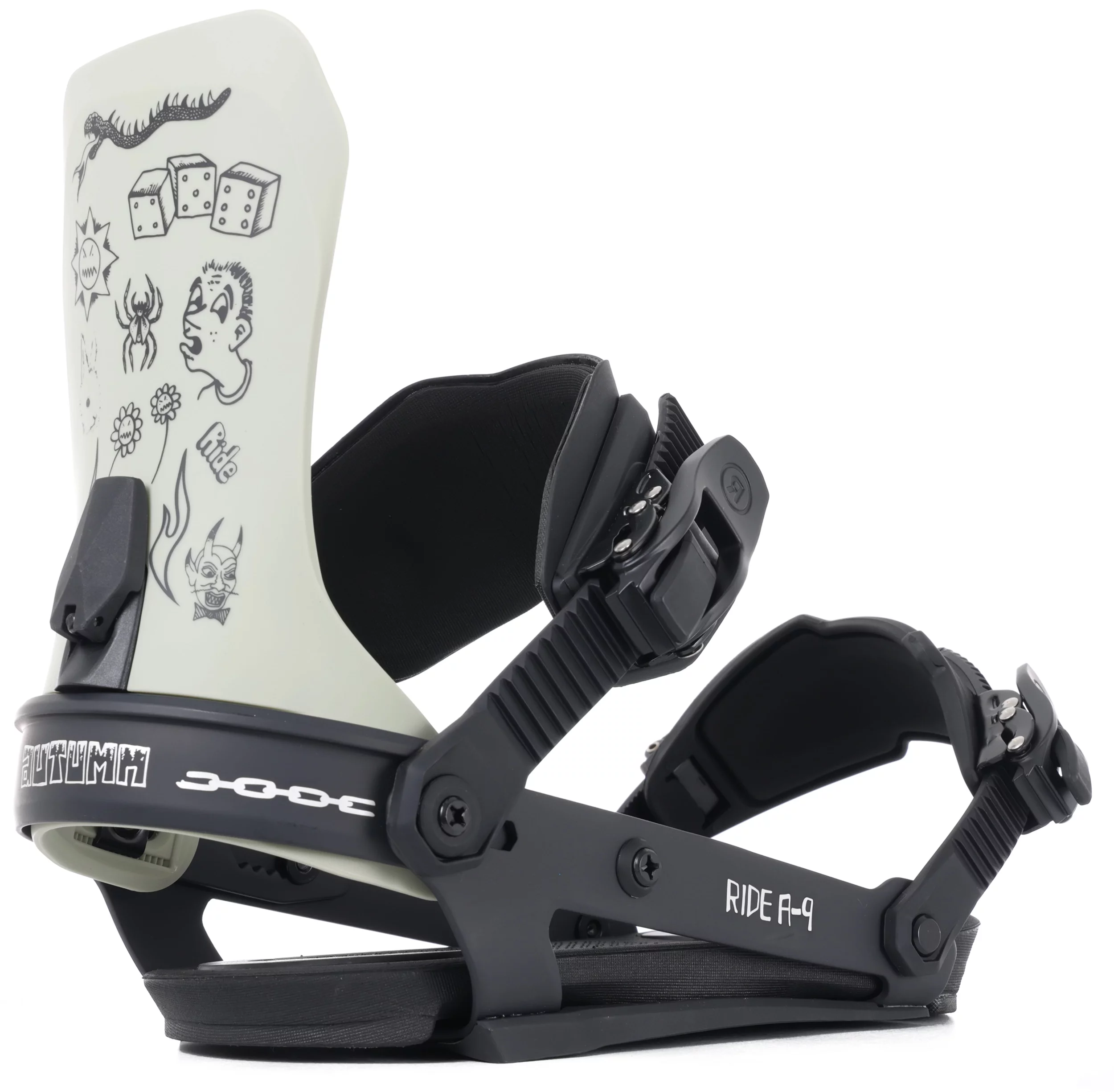 Ride Autumn x Ride A-9 LTD Snowboard Bindings 2024 - sage Ride Autumn x Ride A-9 LTD Snowboard Bindings 2024 - sage