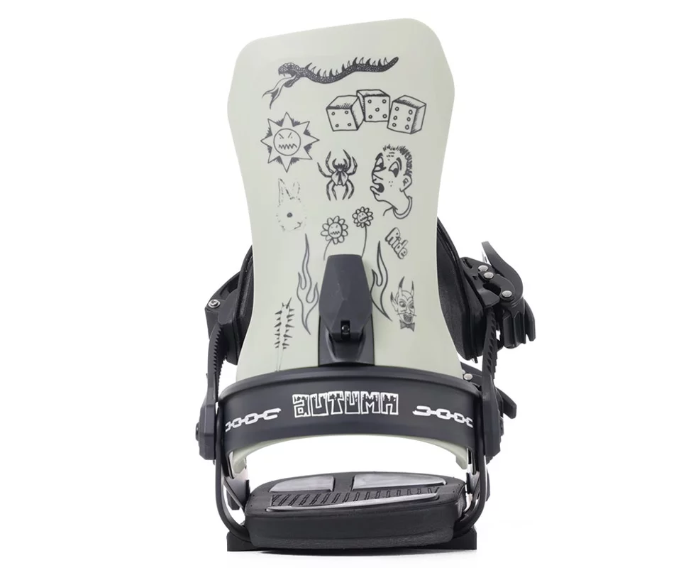 Ride Autumn x Ride A-9 LTD Snowboard Bindings 2024 - sage