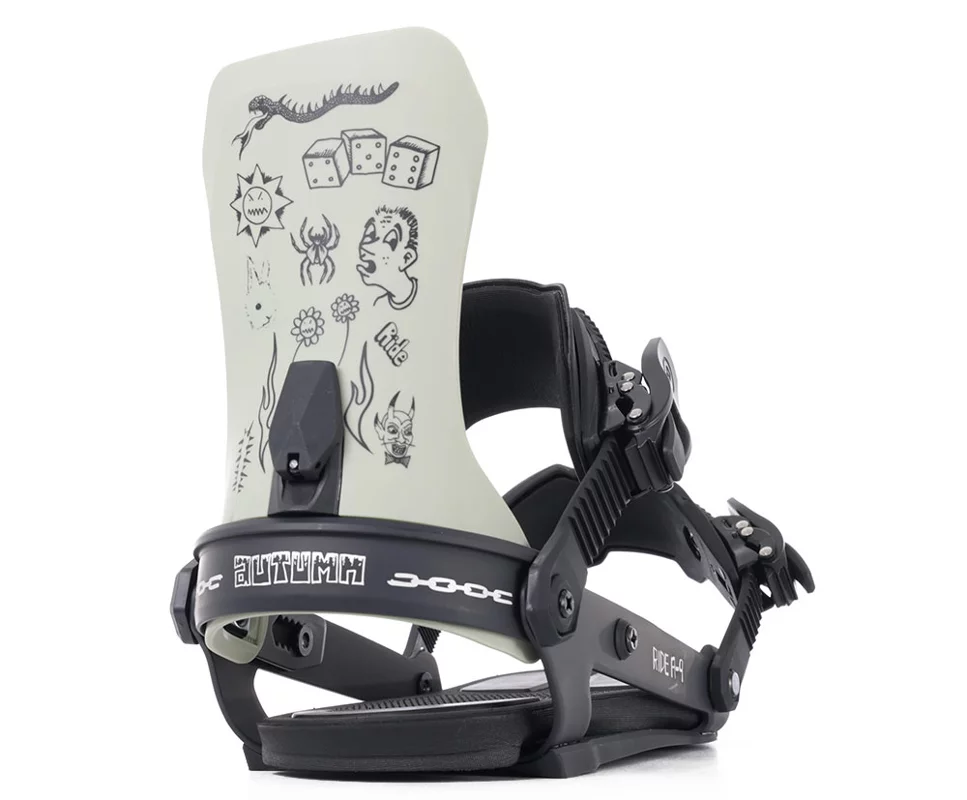 Ride Autumn x Ride A-9 LTD Snowboard Bindings 2024 - sage