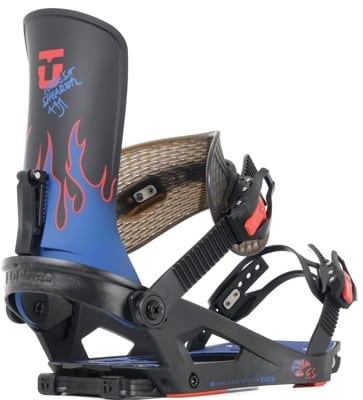 Union Charger Pro Splitboard Bindings 2024 - (forrest shearer) blue flame - view large