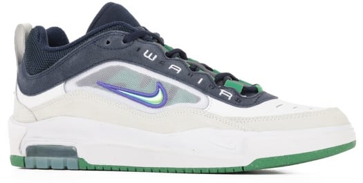 Nike SB Air Max Ishod Skate Shoes - white/persian violet-obsidian-pine green-summit white - view large