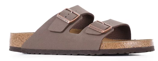 Birkenstock Arizona Birkibuc Sandal - mocha