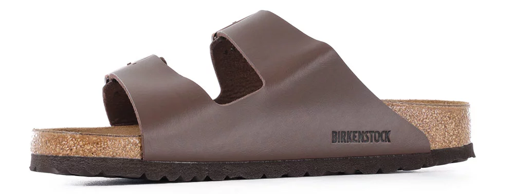 Birkenstock Arizona Birko-Flor Sandal - dark brown | Tactics