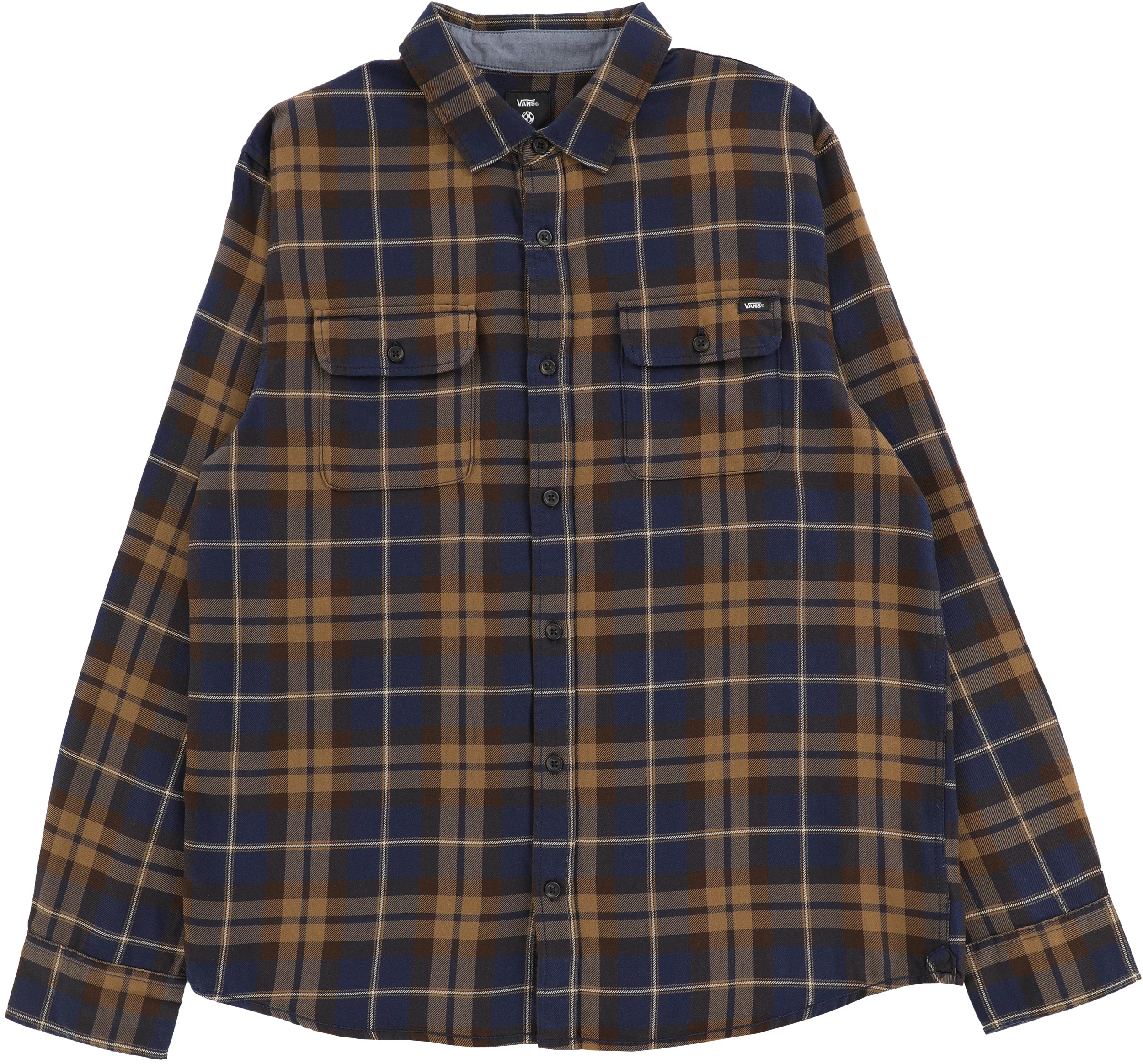 Vans Sycamore Flannel Shirt - dress blues/kangaroo | Tactics | Sommerkleider